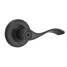 Balboa Venetian Bronze Privacy Bed/Bath Door Lever