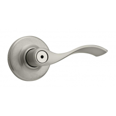 Balboa Satin Nickel Privacy Bed/Bath Door Lever