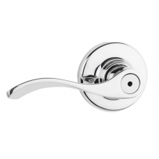 Balboa Polished Chrome Privacy Bed/Bath Door Lever