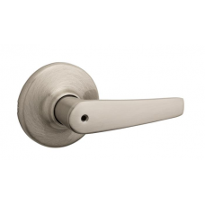 Delta Satin Nickel Privacy Bed/Bath Door Lever