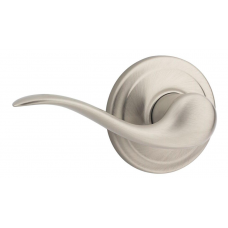 Tustin Satin Nickel Left-Handed Half-Dummy Door Lever