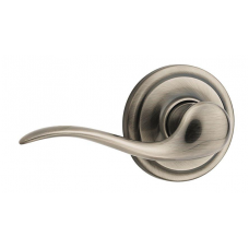 Tustin Antique Nickel Left-Handed Half-Dummy Door Lever
