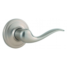 Tustin Satin Nickel Right-Handed Half-Dummy Door Lever