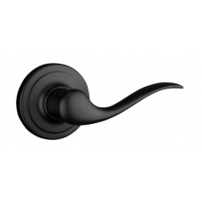 Tustin Iron Black Right-Handed Half-Dummy Door Lever