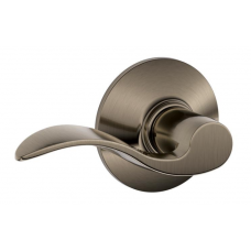 Accent Satin Chrome Passage Hall/Closet Door Lever