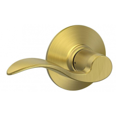 Accent Satin Brass Passage Hall/Closet Door Lever