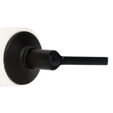 Latitude Matte Black Privacy Bed/Bath Door Lever
