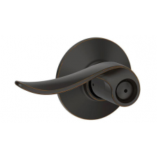 Sacramento Aged Bronze Privacy Bed/Bath Door Lever