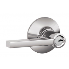 Latitude Bright Chrome Keyed Entry Door Lever